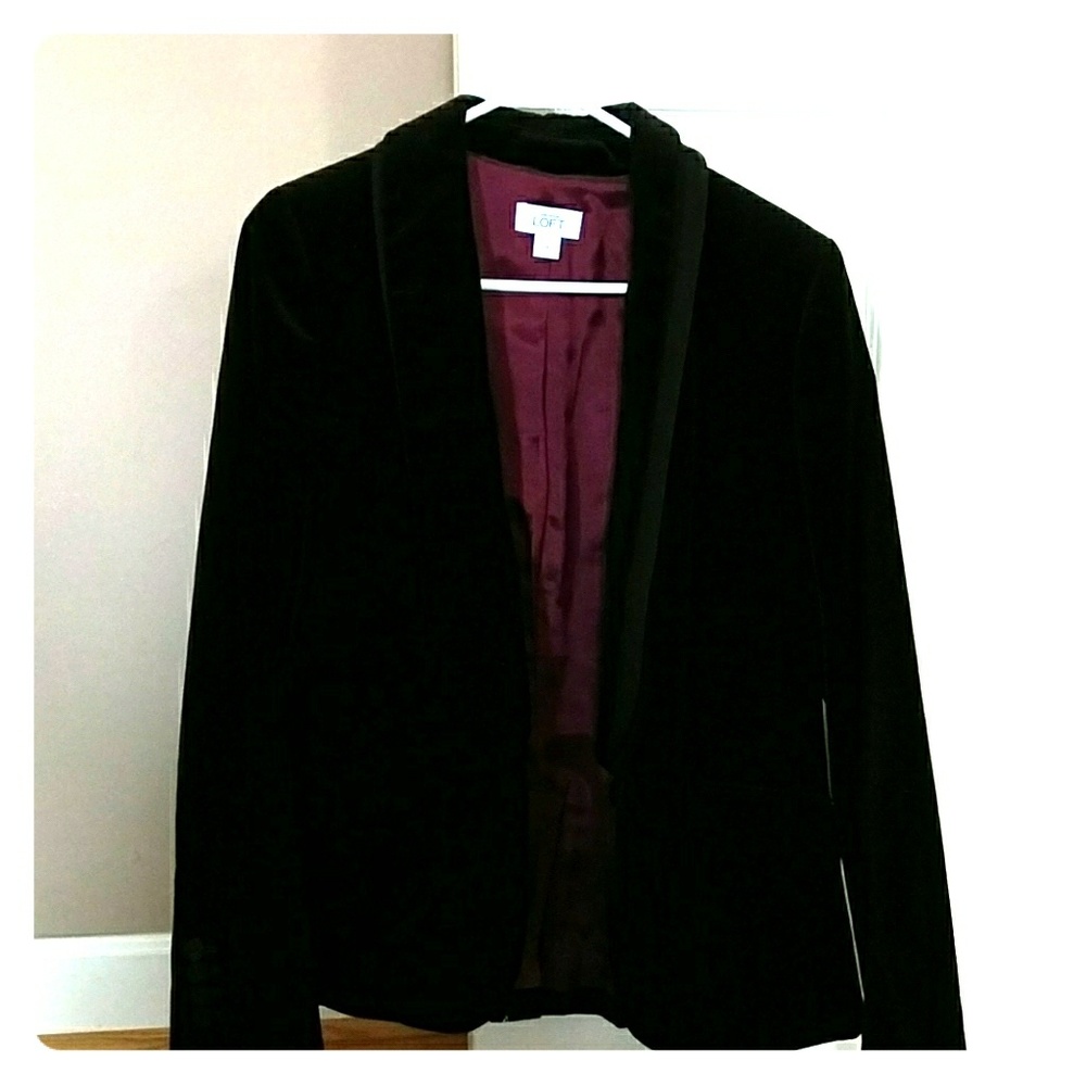 Beautiful purple velvet Blazer